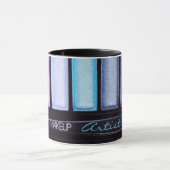Makeup Artist Violet Blue Eyeshadow Tasse (Zentrum)