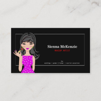 Makeup Artist Visitenkarte