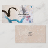 Makeup Artist Visitenkarte (Vorne/Hinten)