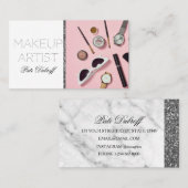Makeup Artist Visitenkarte (Vorne/Hinten)