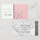 Makeup Artist Visitenkarte (Vorne/Hinten)