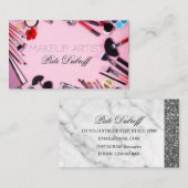 Makeup Artist Visitenkarte (Vorne/Hinten)