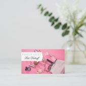 Makeup Artist Visitenkarte (Stehend Vorderseite)