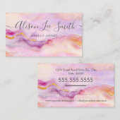 Makeup Artist Visitenkarte (Vorne/Hinten)