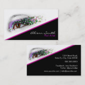 Makeup artist visitenkarte (Vorne/Hinten)