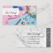 Makeup Artist Visitenkarte (Vorne/Hinten)