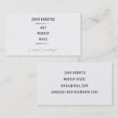 Makeup Artist Visitenkarte (Vorne/Hinten)