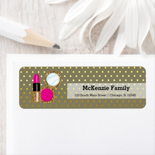 Makeup artist - wählen Sie Hintergrundfarbe (Insitu)