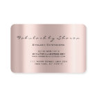 Makeup Artist Wimpern Glitzer Rose