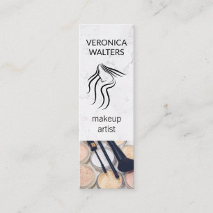 Makeup Artist   Womens Beauty Mini Visitenkarte