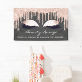 Makeup ArtistLashes Extension Rose Gold Gray Eyes Banner (Insitu)