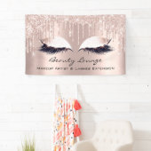 Makeup ArtistLashesLashesSalonRose Lux Banner (Insitu)
