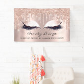 Makeup ArtistLashesSalonRose Gold Banner (Insitu)