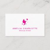 Makeup Artists Appointment Card | Cosmetologists Terminkarte (Vorderseite)
