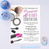 Makeup & Beauty Chic Glam Event Flyer Poster (Einzeln)