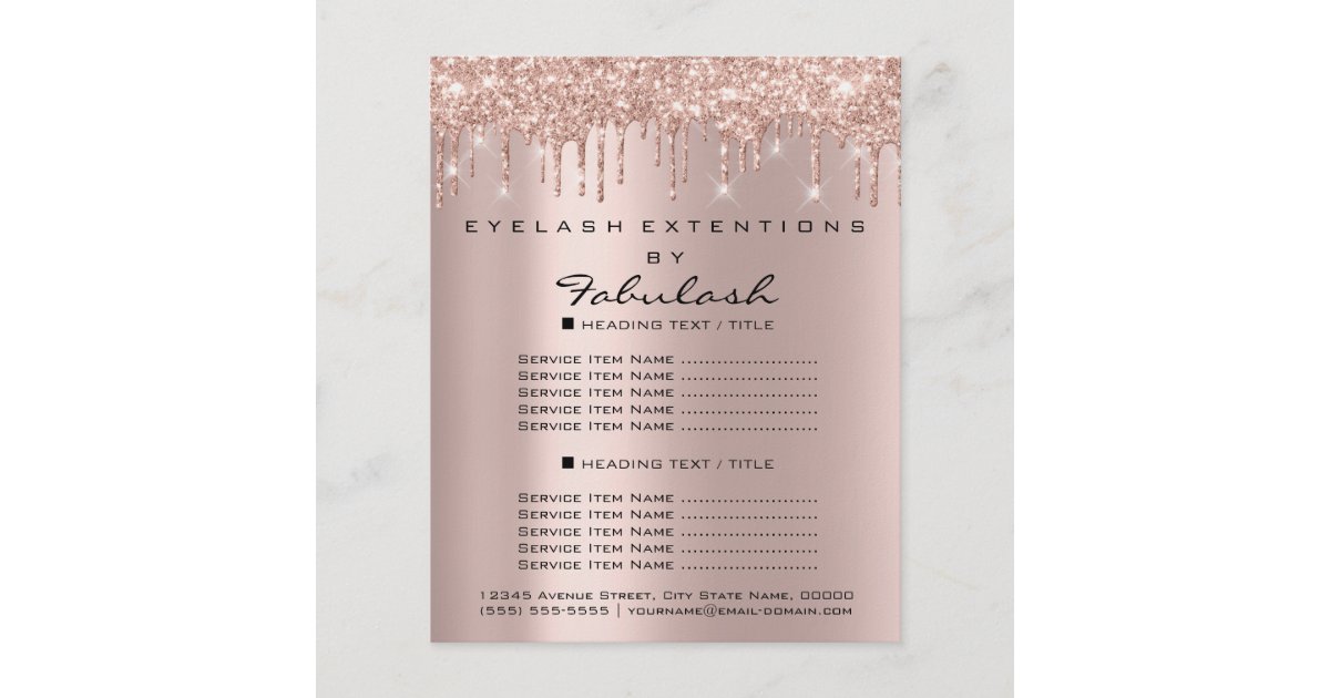 Makeup Beauty Salon Rose Glitter Flyer Spark Drips Zazzle De Our tool will find you cheeky parlour another youthful place with a fun and hip name, cheeky parlours are designed to literally, this is a real business name that denotes a beauty store that is stacked with items, and it is. makeup beauty salon rose glitter flyer spark drips zazzle de