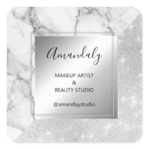 Makeup Beauty Shop Danke Marble Frame Gray Lux