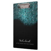 Makeup Beauty Studio Lashes Ocean Blue Sequin Klemmbrett (Links)