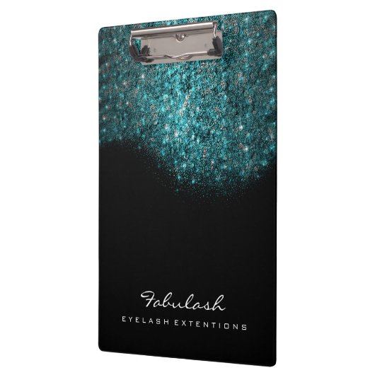 Makeup Beauty Studio Lashes Ocean Blue Sequin Klemmbrett (Links)