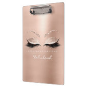 Makeup Beauty Studio Lashes Rose Gold White Klemmbrett (Links)