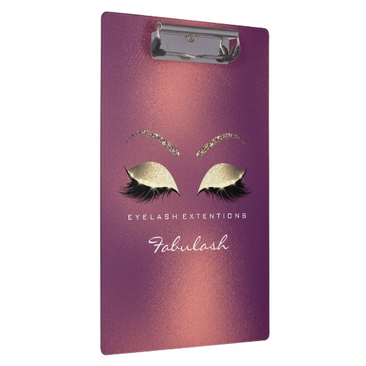 Makeup Beauty Studio Lashes Rose Klemmbrett (Rechts)