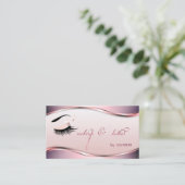 Makeup, Berufliche Eleganblitze Visitenkarte (Stehend Vorderseite)
