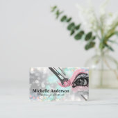 Makeup Blush | Boke Visitenkarte (Stehend Vorderseite)