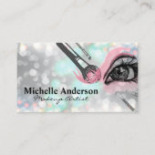 Makeup Blush | Boke Visitenkarte (Vorderseite)