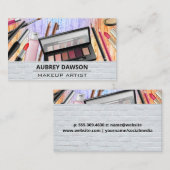 Makeup Brushes | Backstein Visitenkarte (Vorne/Hinten)