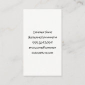 Makeup Brushes | Funkelnd Bokeh-Visitenkarte Visitenkarte (Rückseite)