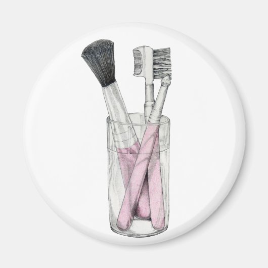Makeup Brushes Magnet (Vorne)