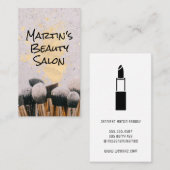 Makeup Brushes | Makeup Artist Visitenkarte (Vorne/Hinten)