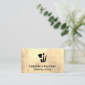 Makeup Brushes-Symbol Treuekarte (Stehend Vorderseite)