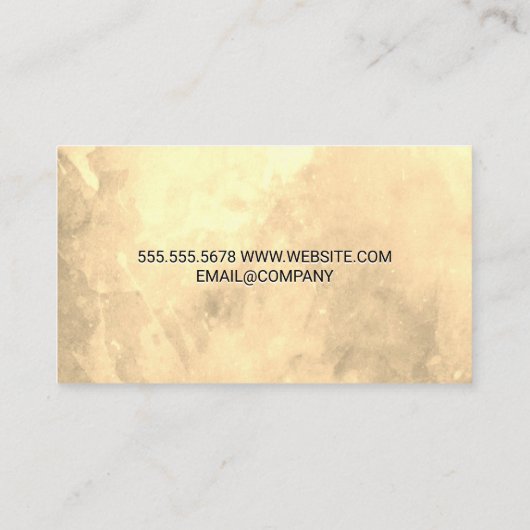 Makeup Brushes-Symbol Treuekarte (Rückseite)