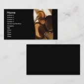 Makeup Business Card Visitenkarte (Vorne/Hinten)