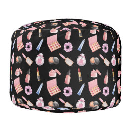 Makeup Cosmetics Muster Trendy Cosmetology Pouf Hocker