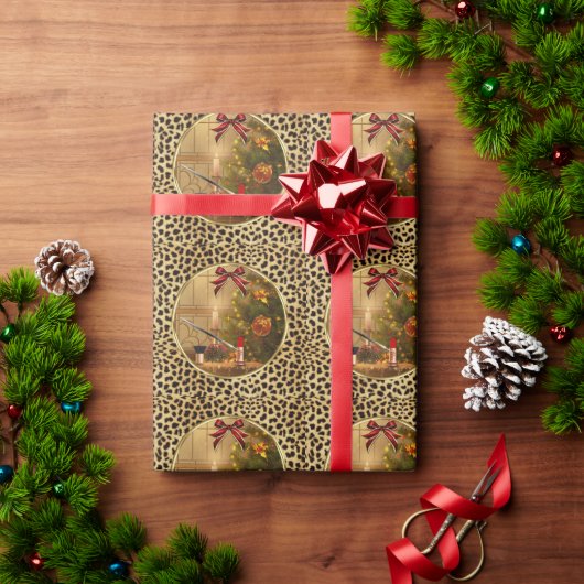 Makeup Cosmetics Weihnachtswrapping Papier Geschenkpapier (Feiertagsgeschenk)