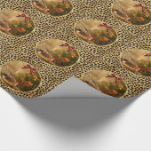 Makeup Cosmetics Weihnachtswrapping Papier Geschenkpapier (Ecke)