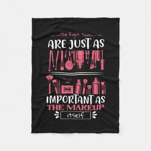 Makeup - die richtigen Tools für Makeup Fleecedecke (Vorderseite)