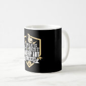 Makeup - Ein Lächeln ist das beste Make-up Kaffeetasse (VorderseiteRechts)