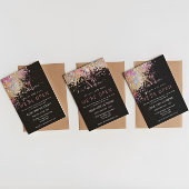 Makeup Elegant Holographic Rose Gold Glitzer Black Flyer