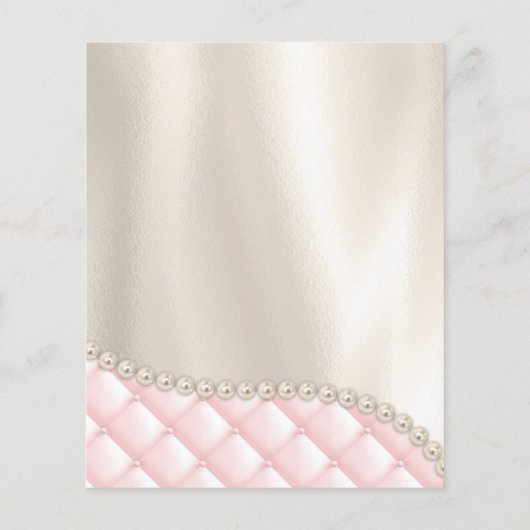 Makeup Eye Lash Brow Beauty Flyer (Hinten)