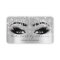 Makeup Eyebrow Lash Glitzer Tropfen Gray Silver Sp