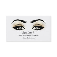Makeup Eyebrow Lashes Gold Schwarze Schönheit