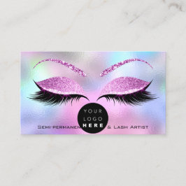 Makeup Eyebrow Name Lash Glitzer Shatiana Logo1 Visitenkarte
