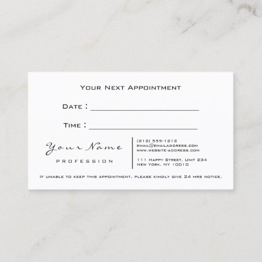 Makeup Eyes Lashes Wachs Silver GrayTermin Karte (Rückseite)