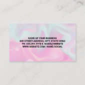 Makeup Fair Specialist Tools Visitenkarte (Rückseite)