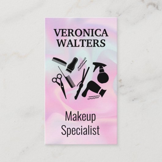 Makeup Fair Specialist Tools Visitenkarte (Vorderseite)