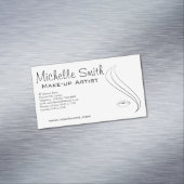Makeup Fashion-Gesicht Ikone-Branding Magnetische Visitenkarte (Beispiel)