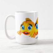 MAKEUP FISH mug Kaffeetasse (Links)